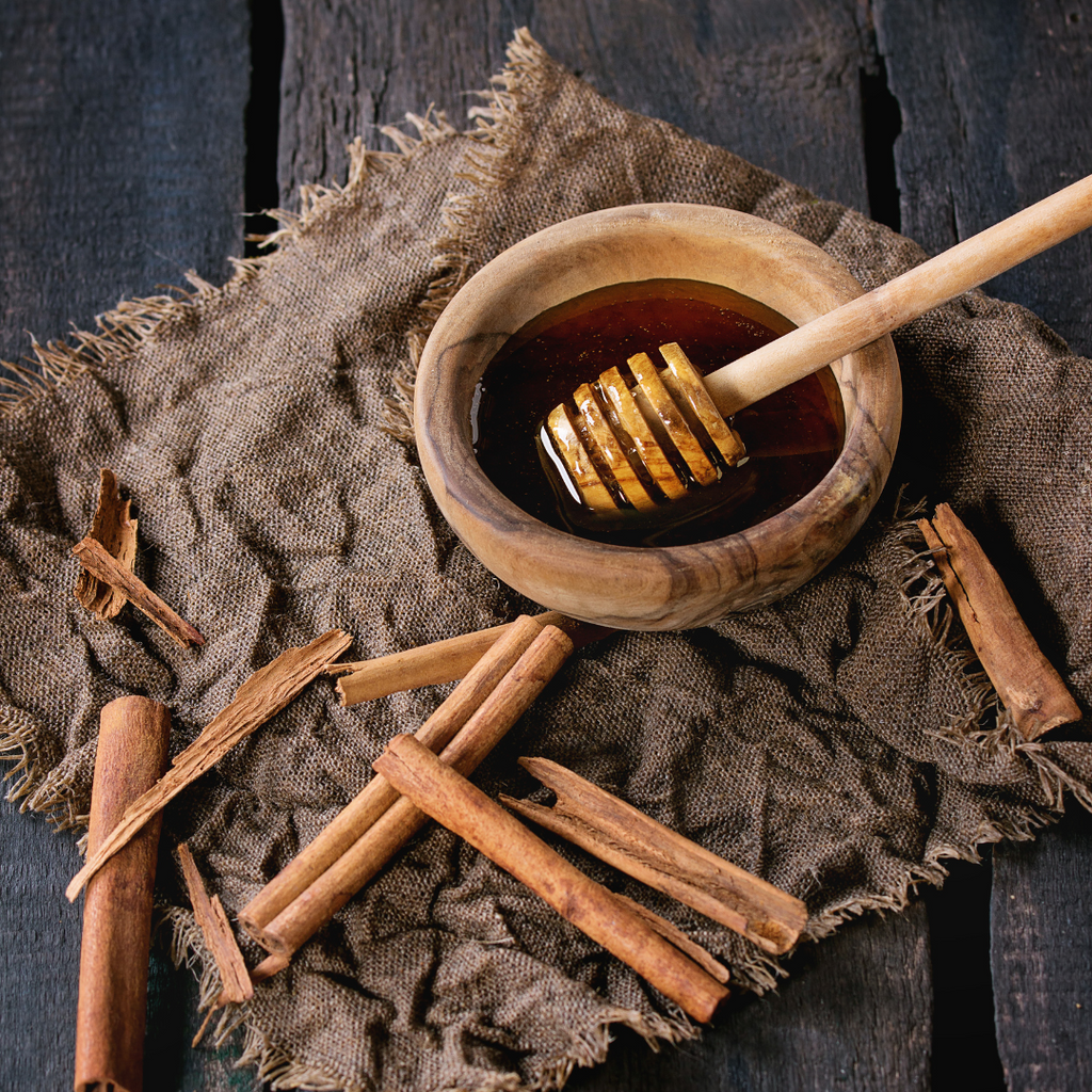 Cinnamon Infused Raw Honey