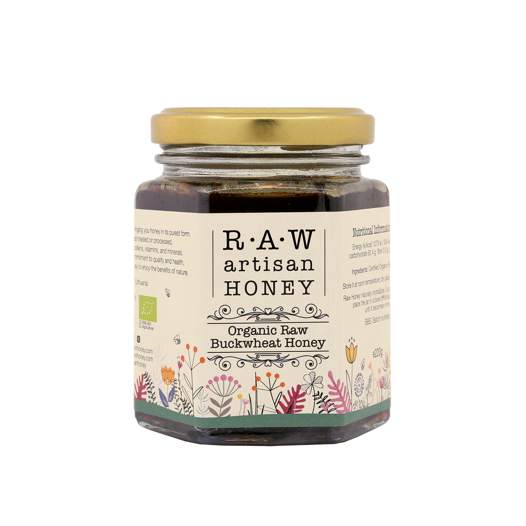 Organic Raw Buckwheat Honey