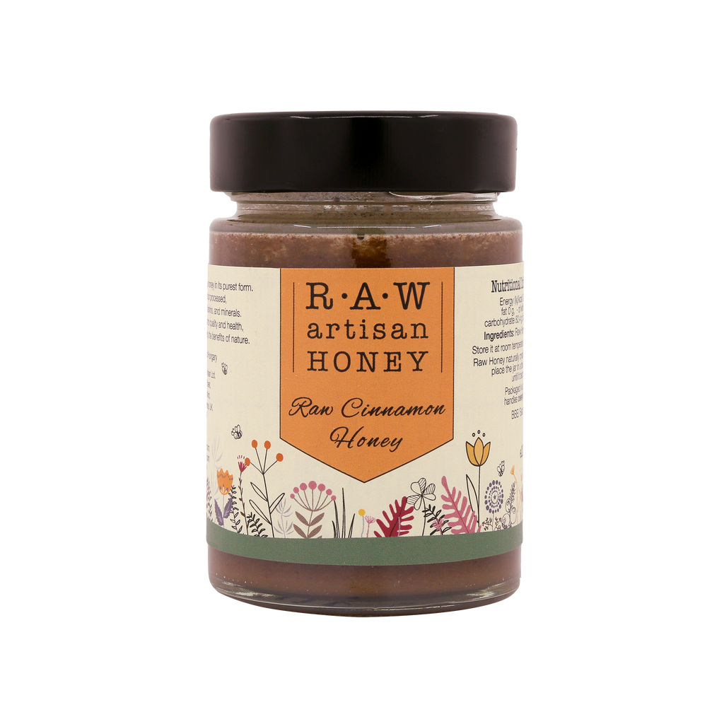 Cinnamon Infused Raw Honey